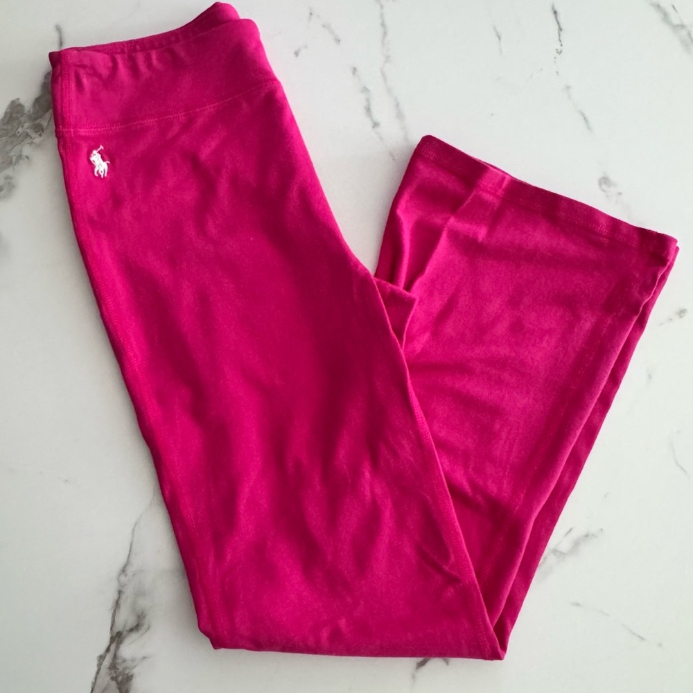 Girls Ralph Lauren Pink Leggings